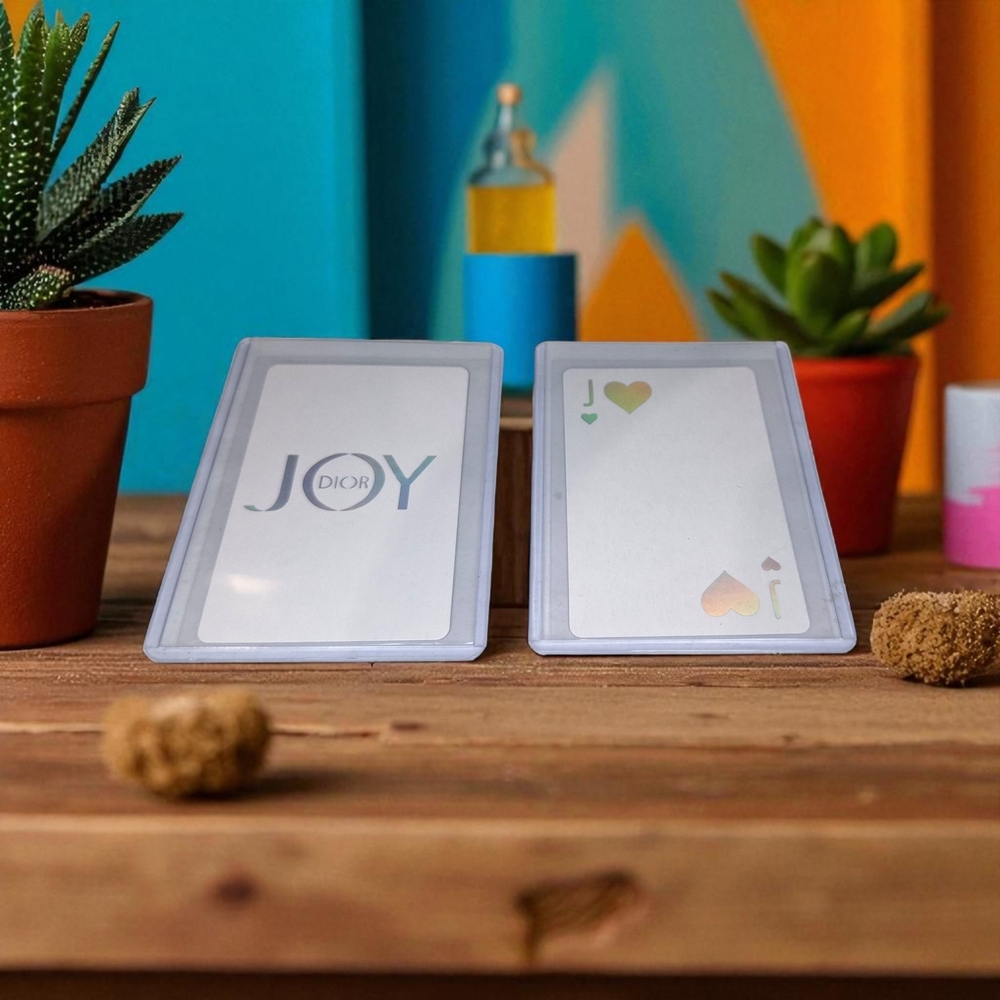 Dior Joy Playing Cards